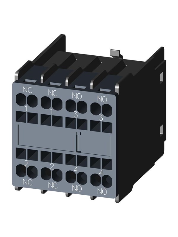 Siemens Aux. switch block.2no+2nc 3rh2911-2ha22