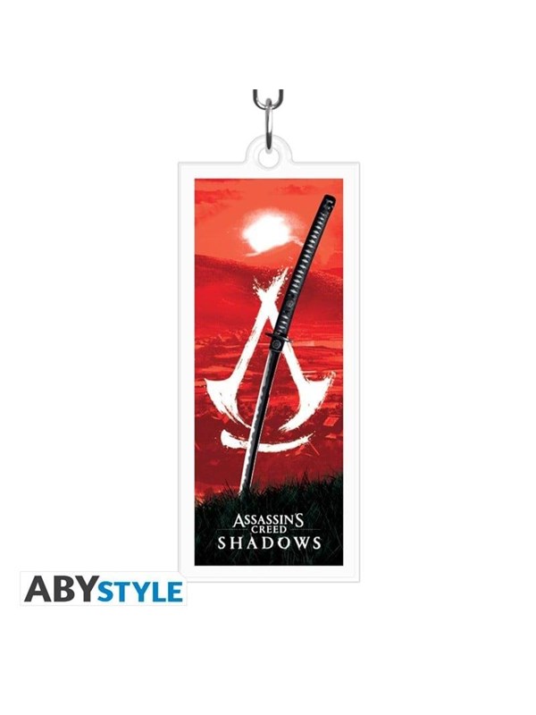 ABYstyle - ASSASSIN'S CREED Acryl® Keychain Crest Shadows - Nøkkelring