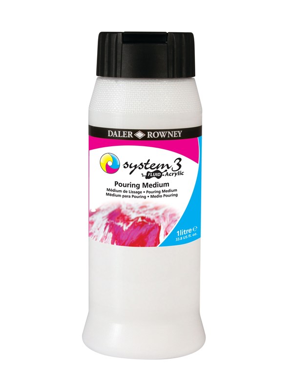 Daler-Rowney System3 Fluid Pouring Medium 1 L