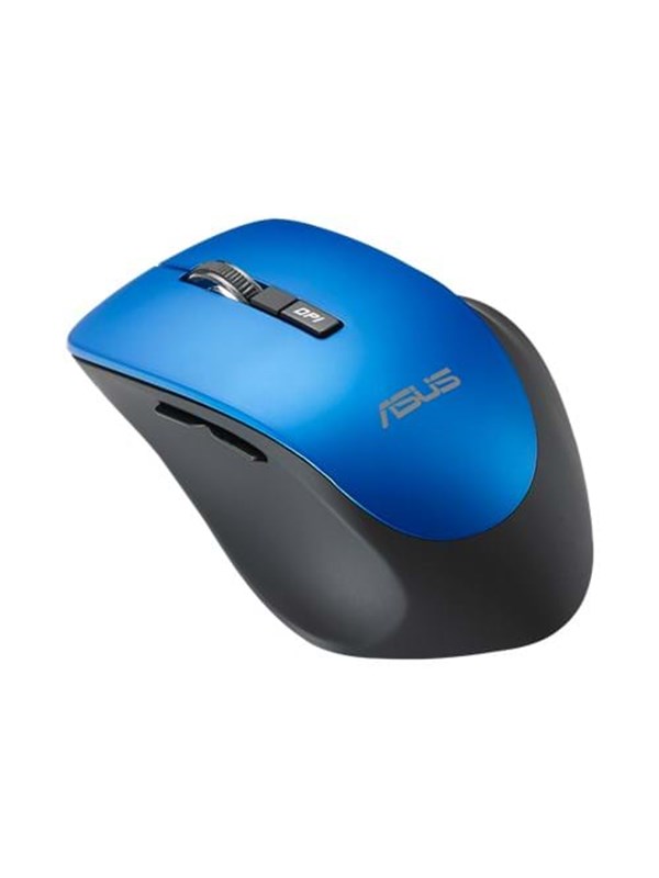 ASUS WT425 - Wireless Mouse - Blue - Mus - Optisk - 6 - Blå