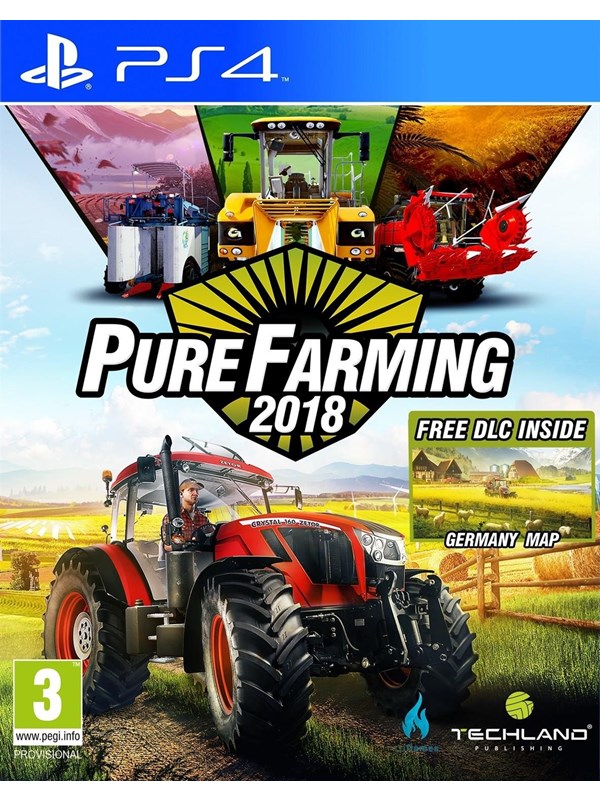 Pure Farming 2018 - Sony PlayStation 4 - Simulator