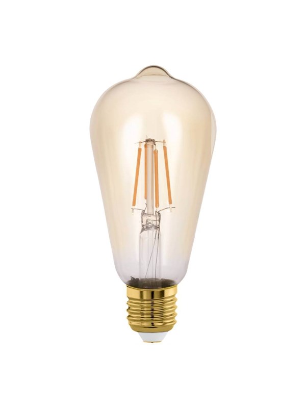 EGLO LED-lyspære ST64 4W/822 270 lumen amber E27
