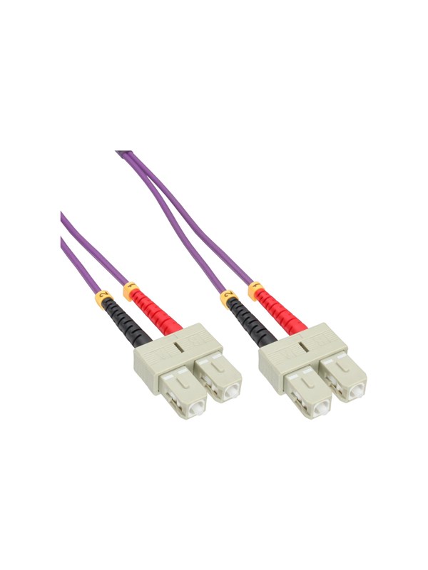 InLine patch cable - 2 m - 2 m - purple - Purpur - 2m
