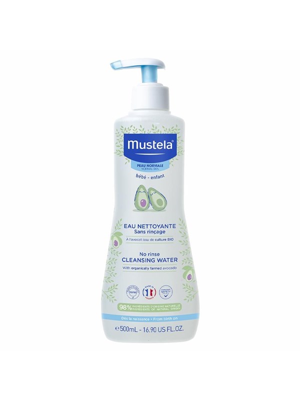 Mustela No Rinse Avocado Cleansing Essence Water - 500 ml