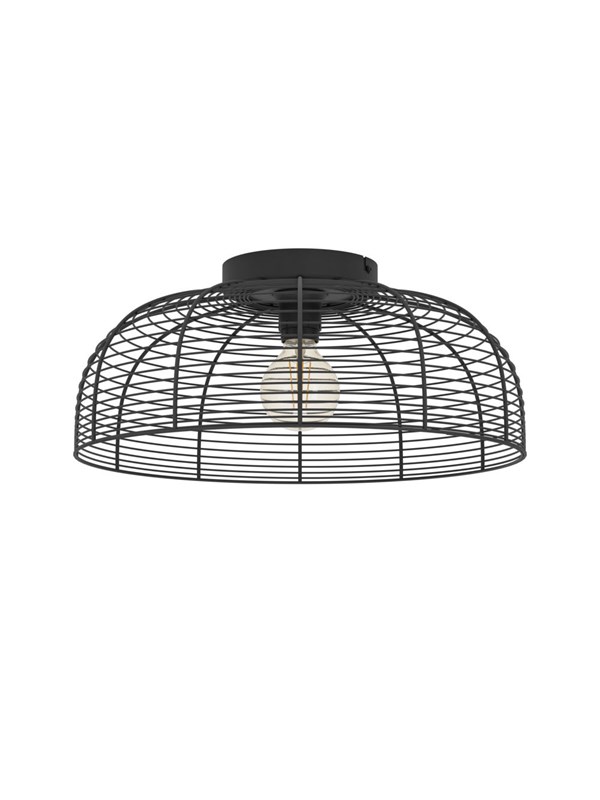 EGLO RINROE TAKLAMPE Ø450 E27 SVART