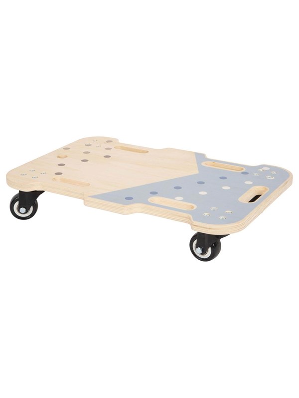 Small Foot - Wooden Roller Board Blue