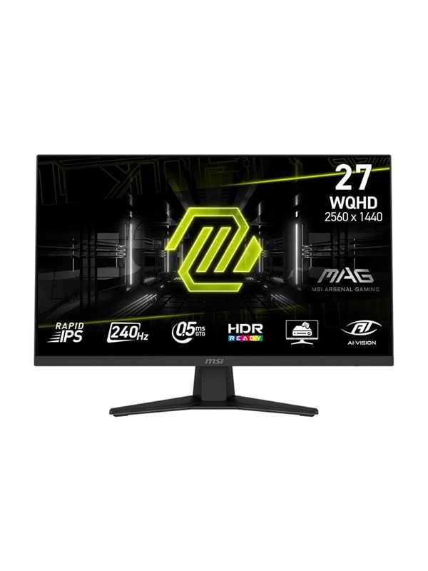 27" MSI MAG 274QFDE X24 - 2560x1440 (QHD) - 240Hz - IPS - KVM switch