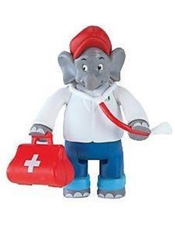 Jazwares Benjamin the Elephant (As a Doctor)