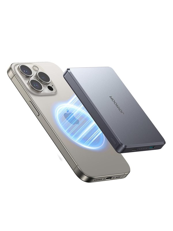 Joyroom JR-PBM08 Pro 10000mAh Ultrathin Powerbank - Gray Nødlader - Grey - 10000 mAh
