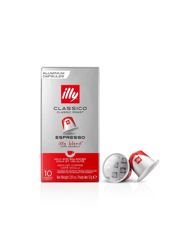 illy Nespresso Ground Classic Capsules - 10 pcs