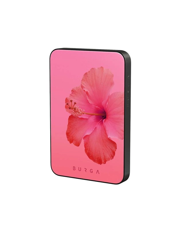 Burga Island Girl - MagSafe Power Bank 5000 mAh Gold Nødlader - Rosa - 5000 mAh