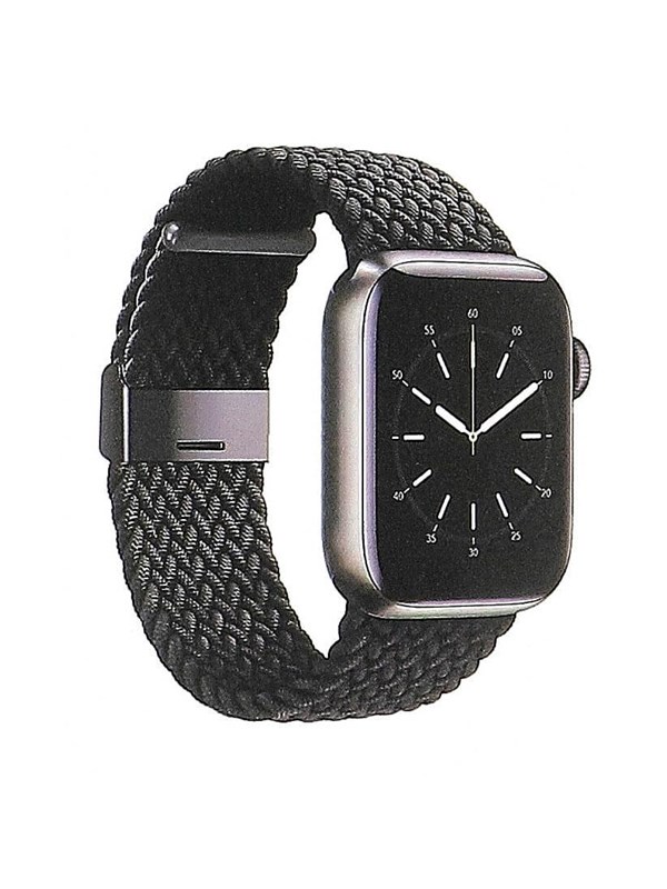 GEAR Watch Band Braided BLACK Apple Watch 38/40/41mm