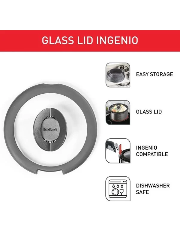 Tefal Ingenio glass lid 24 cm