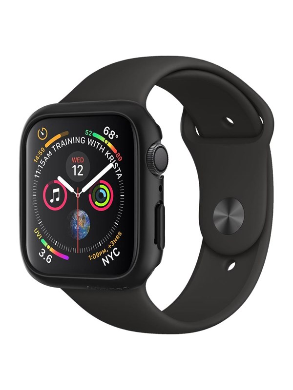 Spigen Thin Fit - black - Apple Watch SE 3/2022/6/SE/5/4 (44 mm)