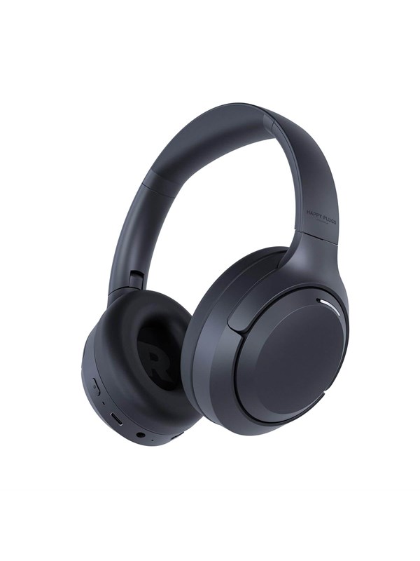 Happy Plugs Play Lite Over-Ear Wireless Headphones - Black