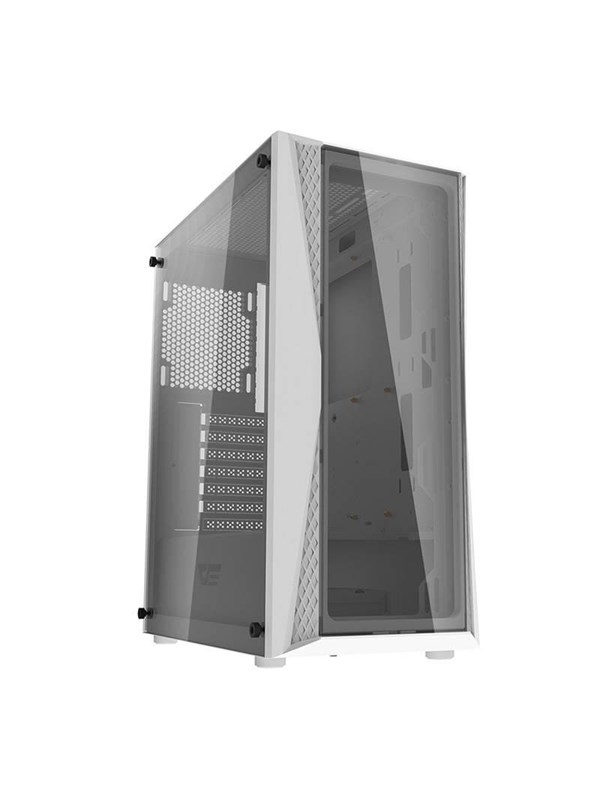 Darkflash DK352 Plus computer case + 4 fans (black and white) - Kabinett