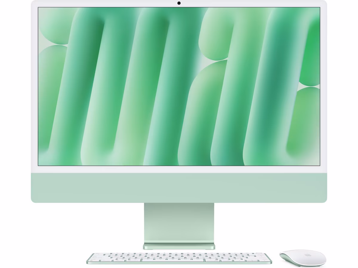 iMac 24 4.5K (2024) 512GB (grønn)