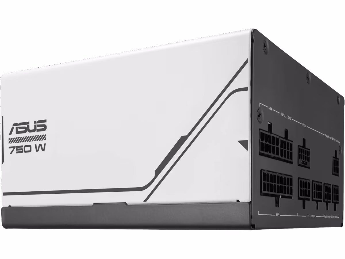 ASUS Prime 750W Gold Strømforsyning (PSU) - 750 Watt - 120 mm - ATX 3.1 - 80 Plus Gold sertifisert