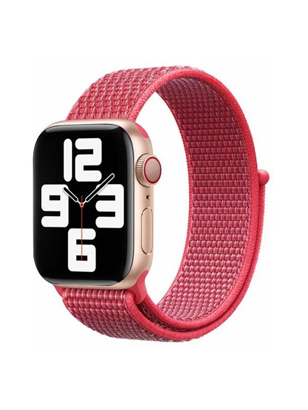 Lippa Apple Watch nylon strap 38/40/41 - Red