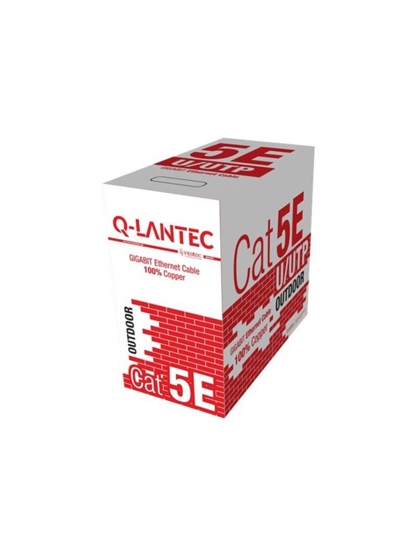 A-LAN Technologie Q-LANTEC bulk cable - 305 m - Svart - 305m