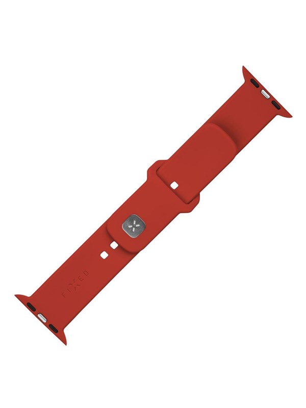 FIXED Silicone Strap SET Apple Watch 42/44/45mm Red