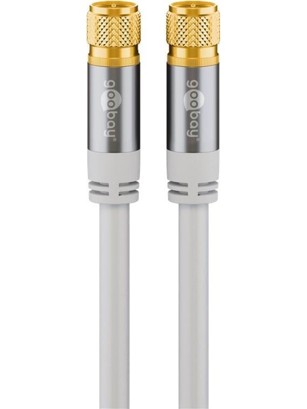 Pro SAT antenna cable (135 dB) 4x shielded 2m