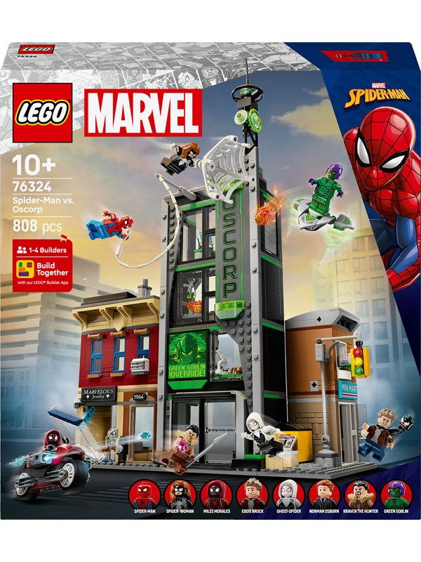 LEGO Super Heroes Marvel 76324 Spider-Man mot Oscorp