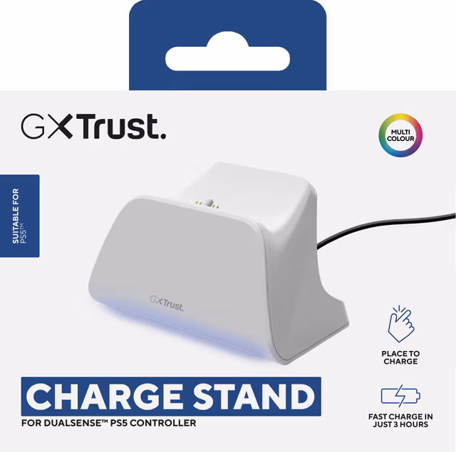 Trust GXT 255W - White - Wired - Sony PlayStation 5
