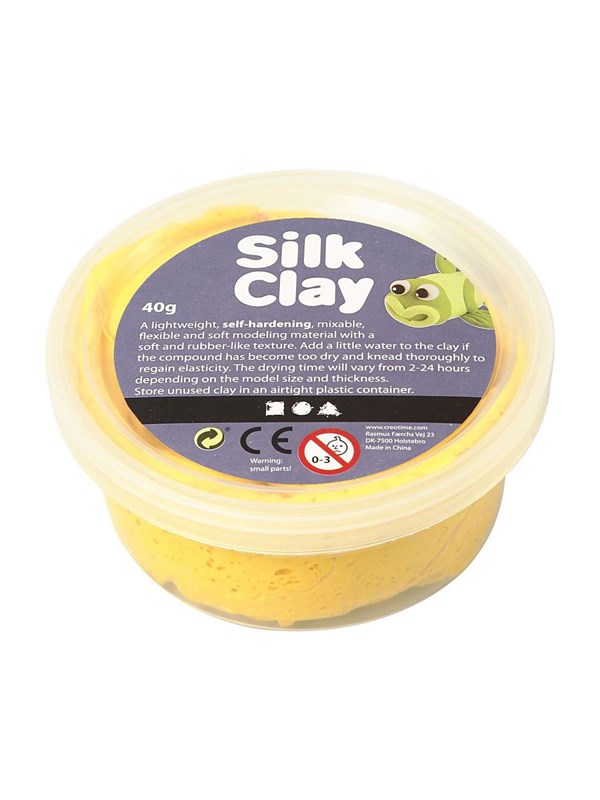 Silk Clay - Yellow 40gr.
