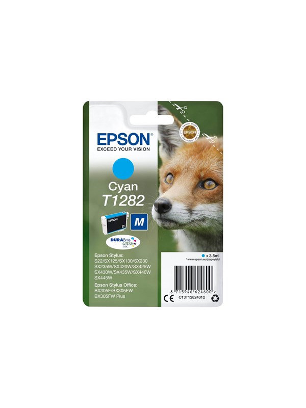 Epson T1282 - Cyan Ink