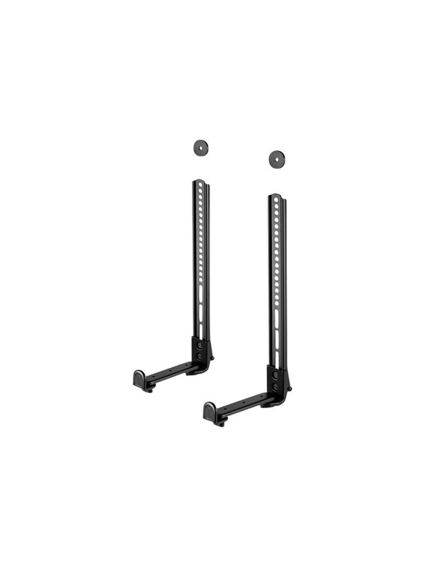 Neomounts AWL29-650BL1 - mounting kit - for sound bar - black - Max 15 kg - recommended for