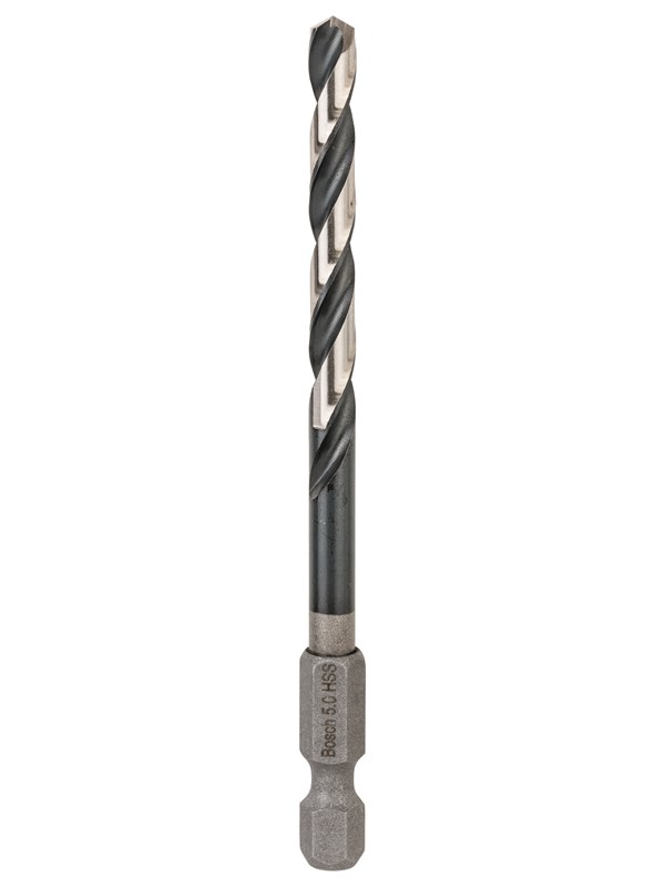 Bosch HSS spiralbor med sekskanttange 5,0 mm 5 x 52 x 91 mm