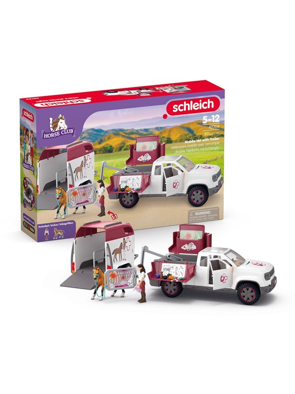 Schleich Mobil Veterinær m/Tilhenger
