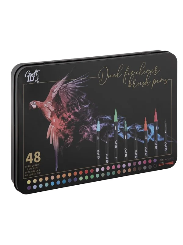 Craft Sensations Colouring pencil set 46 pcs in box with magnet