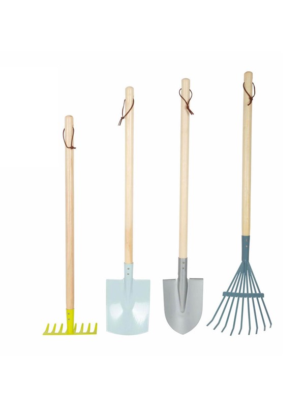 Small Foot - Wooden Garden Tools 4dlg.