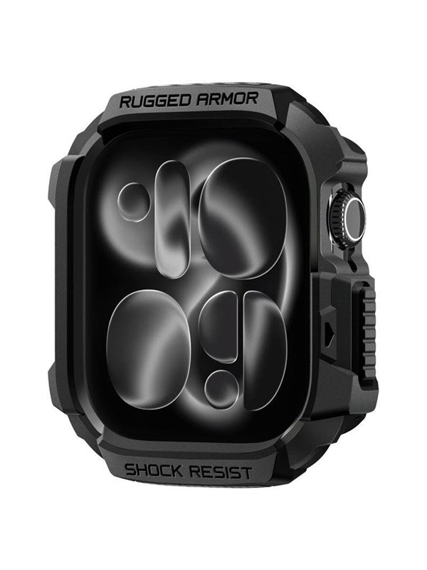 Spigen Rugged Armor 2 - matte black - Apple Watch 11 46mm