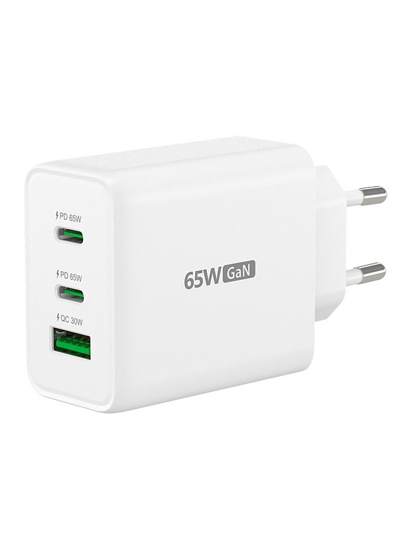 j5create 65W GaN 3-Port Charger