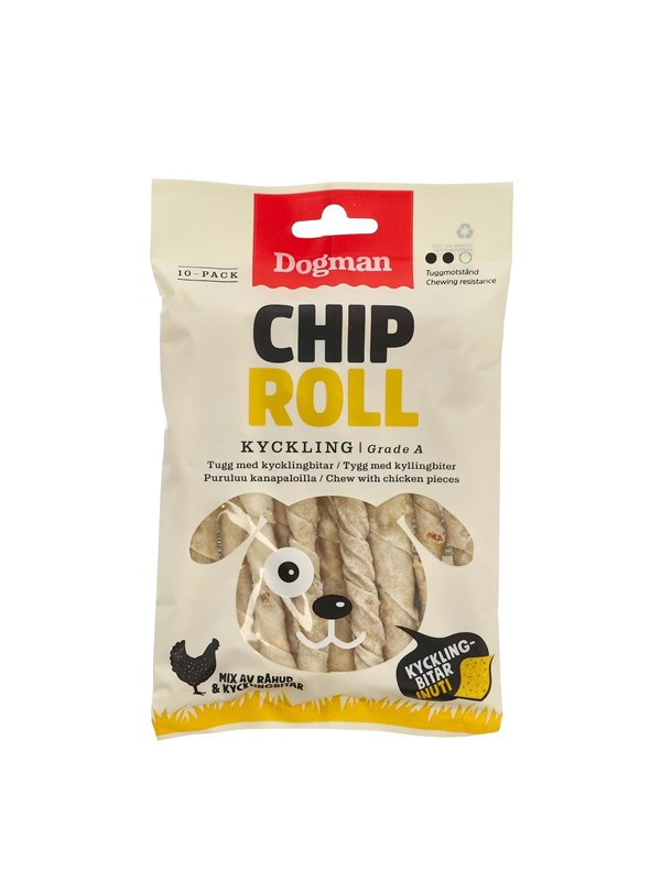 Dogman Chicken Chip Roll m kyll 10-pS