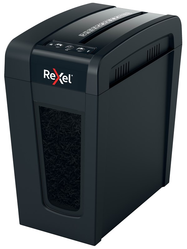 Rexel Secure X8-SL Whisper-Shred ™ krysskutt makuleringsmaskin P-4, 8 ark