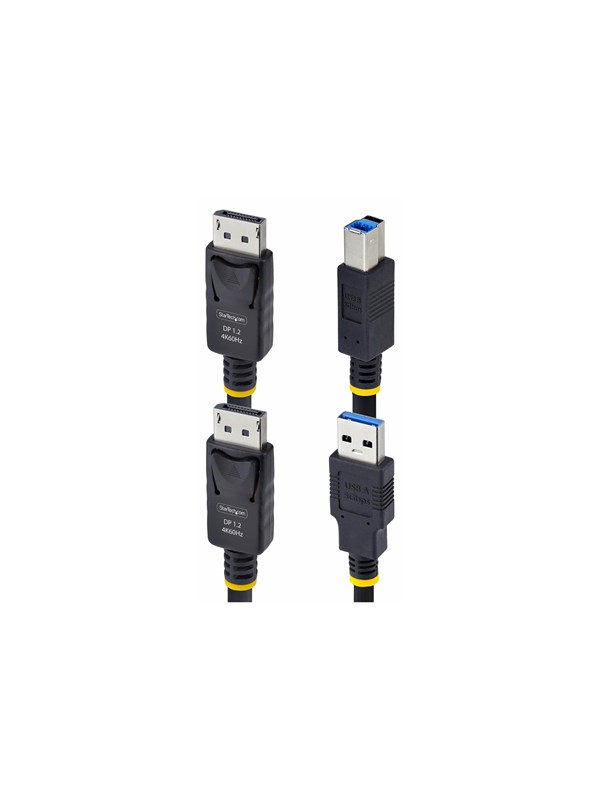 StarTech.com 6ft (1.8m) DisplayPort and USB 5Gbps KVM Cable - keyboard / video / mouse (KVM) cable - 1.8 m