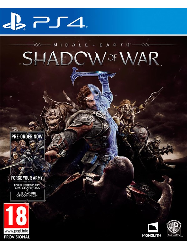 Middle-Earth: Shadow of War - Sony PlayStation 4 - Action