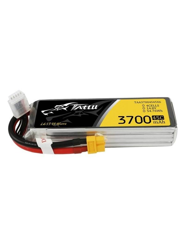 Gens ace &Tattu Battery 3700mAh 14.8V 45C 4S1P