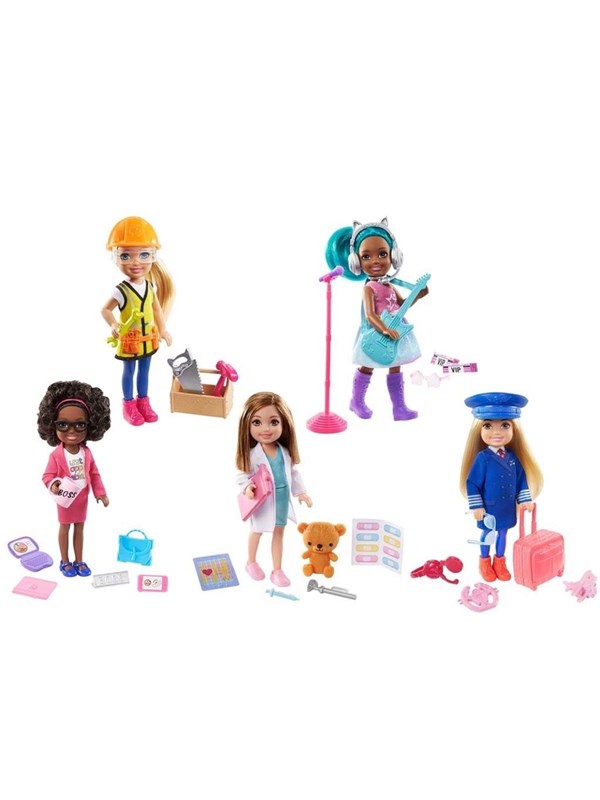 Barbie Chelsea Career Dukke Assorted