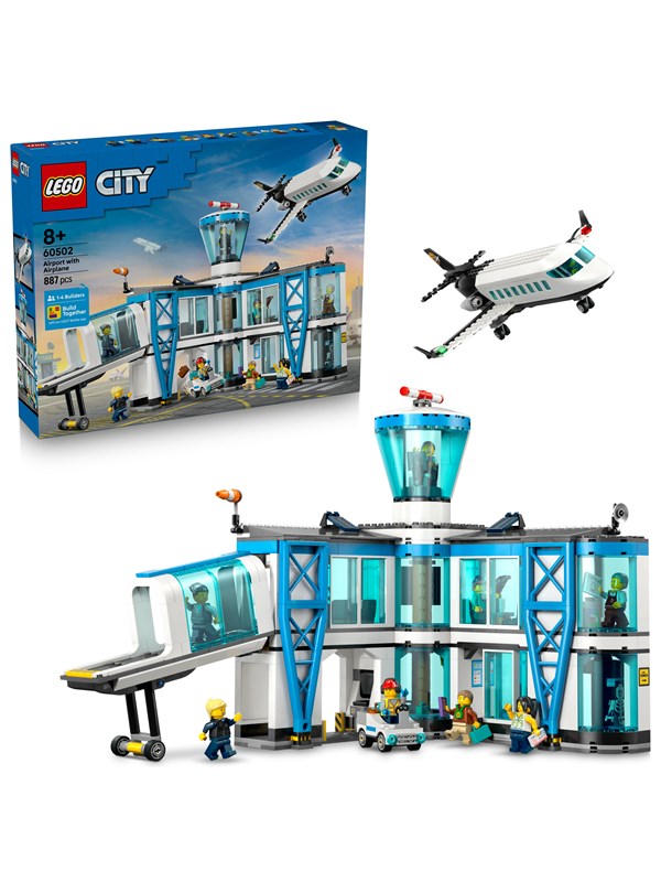 LEGO City 60502 Flyplass og fly