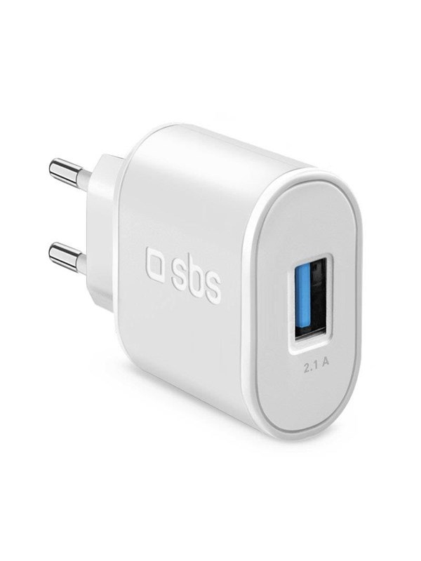 SBS 2100 mAh Charger - 2.1A - White