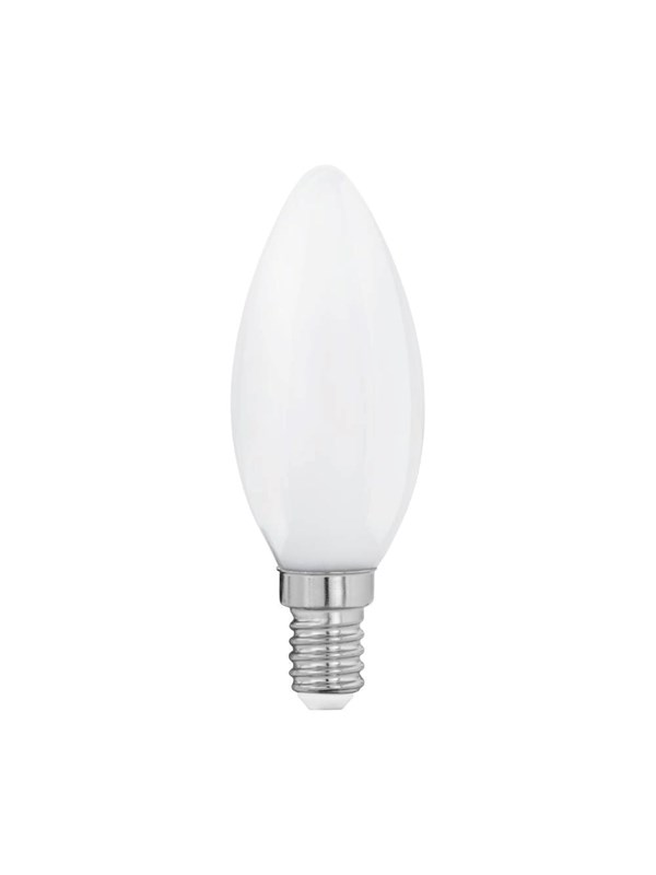 EGLO LED-lyspære C35 Candle 4W/827 470 lumen matte E14