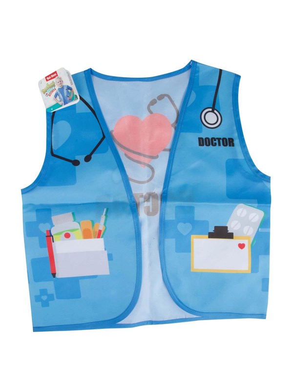 Toi-Toys Doctor Doctor Vest Fancy Dress Vest