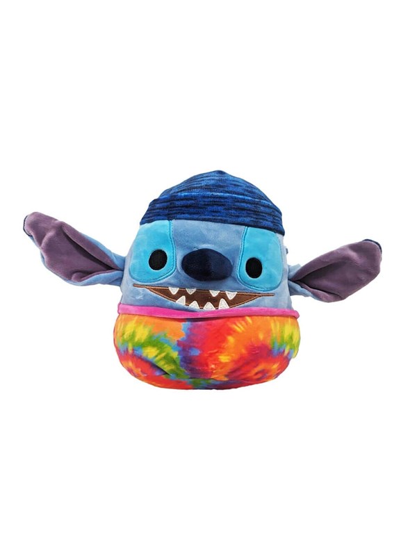 Squishmallows Stitch in beanie Hat Tie Dye 20 cm