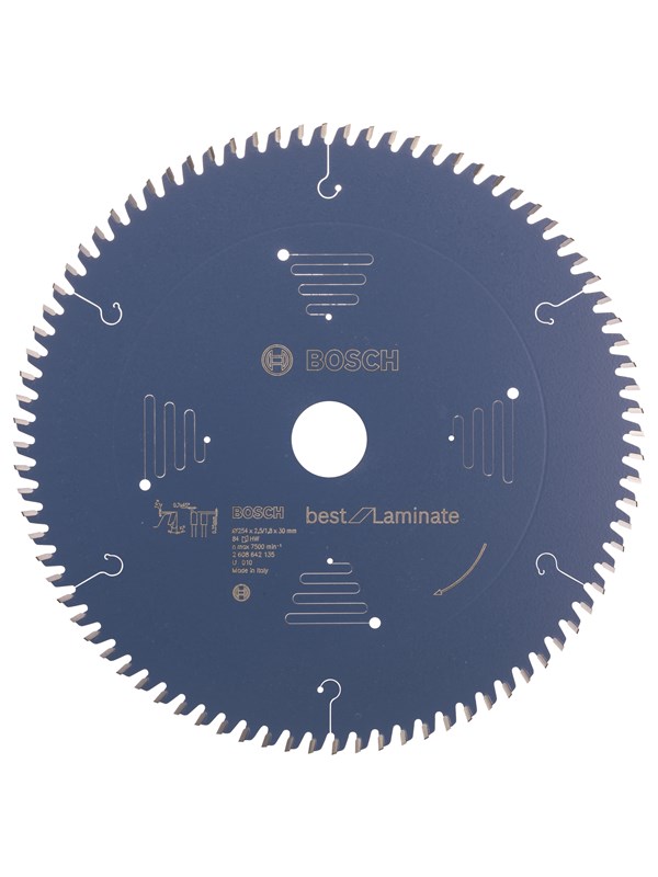 Bosch Sirkelsagblad Best for Laminate 254 x 30 x 2,5 mm, 84