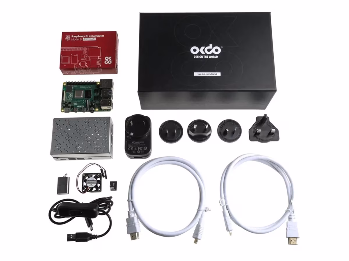 Raspberry PI4 4GB Starter Kit.